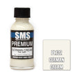 SMS Paints German Cream CREMEWEISS RAL 9001 30ML PL132 Premium Lacquer Paint