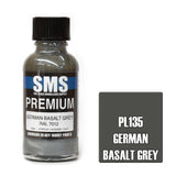 SMS Paints German Basalt Grey RAL 7012 30ML PL135 Airbrush Lacquer