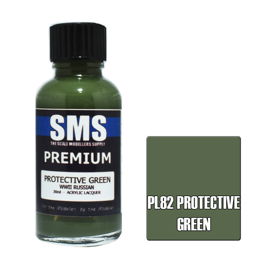 SMS Paint Russian WWII Protective Green 30ML PL82 Premium Lacquer