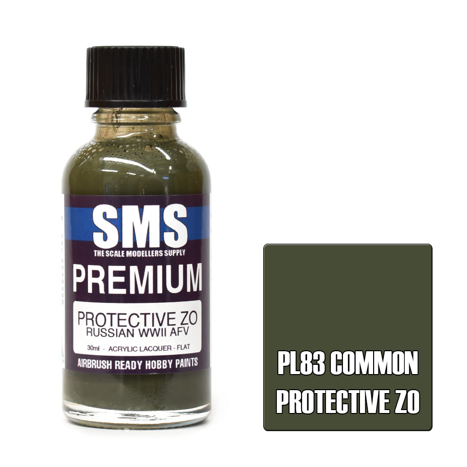 SMS Paint Russian WWII Common Protective ZO 30ML PL83 Premium Lacquer