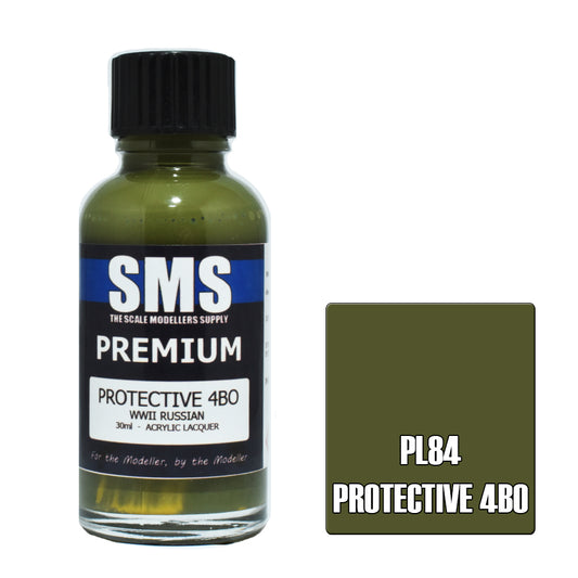 SMS Paint Russian WWII Protective Green 4BO 30ML PL84 Premium Lacquer