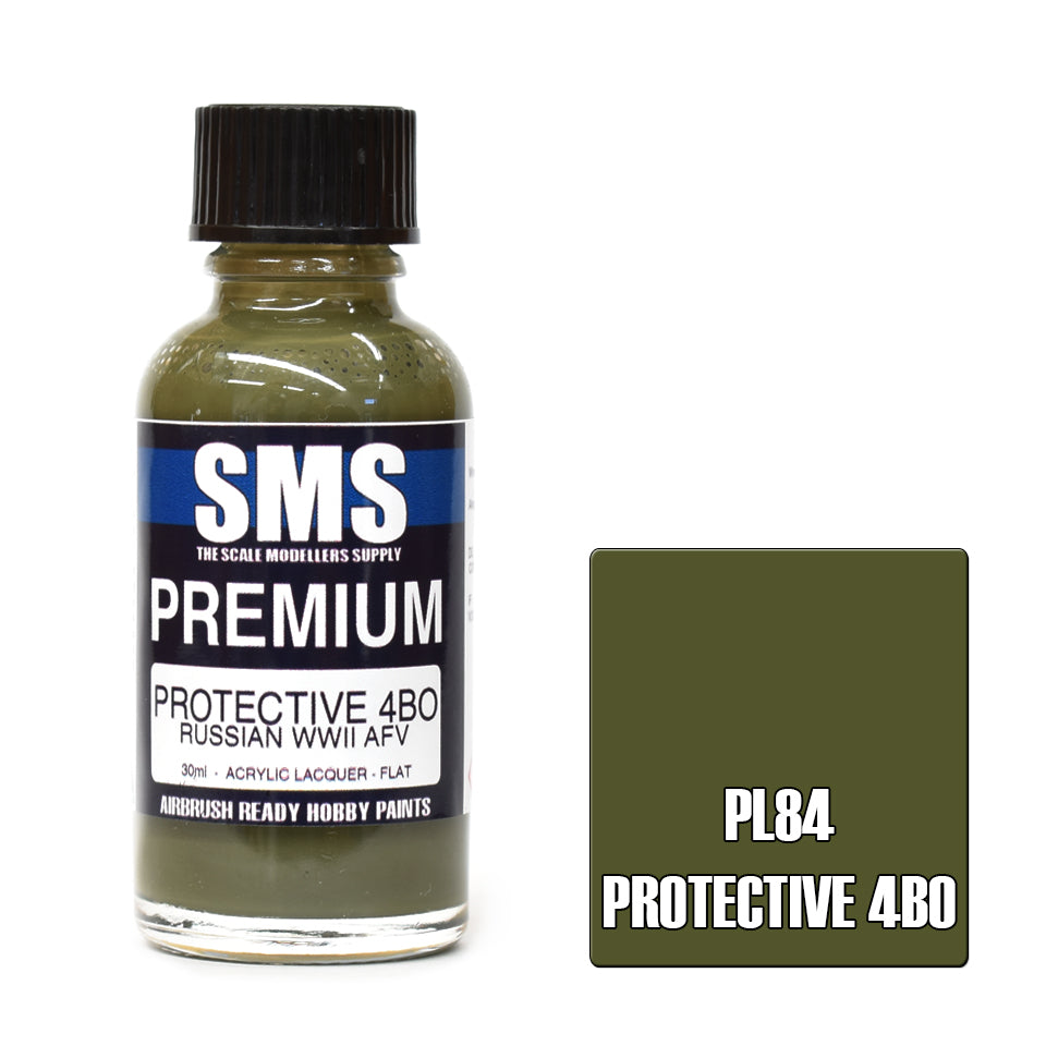 SMS Paint Russian WWII Protective Green 4BO 30ML PL84 Premium Lacquer