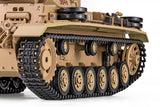 Heng Long 1/16 Scale German Panzer III Ausf. H Remote Control RC Battle Tank