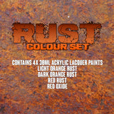SMS Paint Rust Colour Set SET25