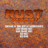 SMS Paint Rust Colour Set SET25