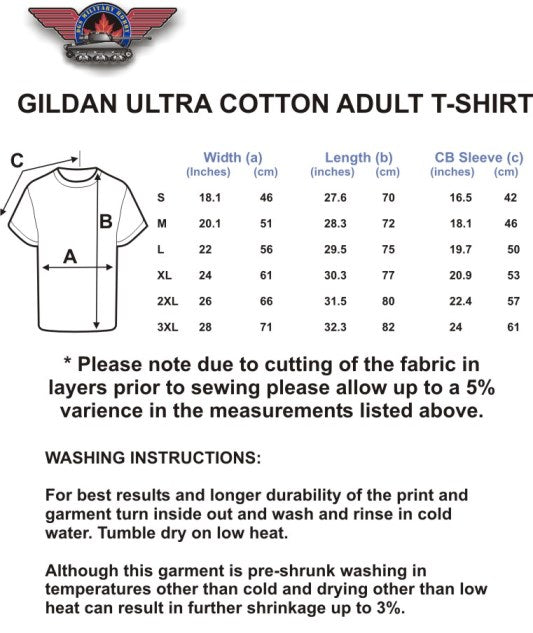 DGS Military HELL ON WHEELS M4 SHERMAN TANK T-SHIRT BLACK