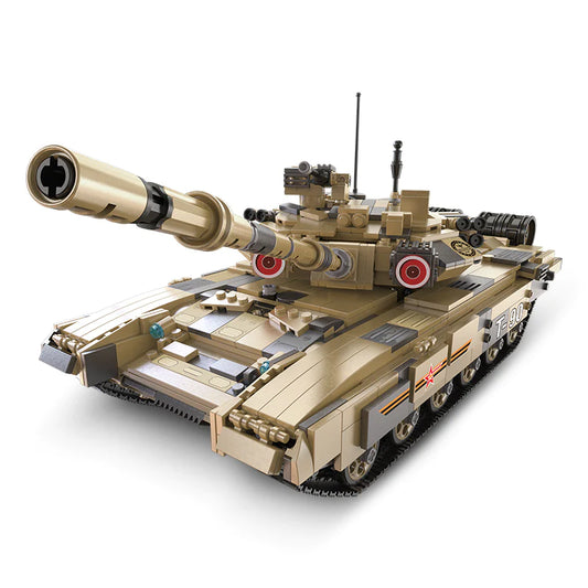 CaDA Russian T-90 Building Blocks Toy Set - 1722PCS