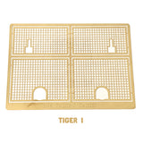 Photo Etched Grill/Mesh Screen Set for 1/16 Heng Long, Taigen or Tamiya Tiger I