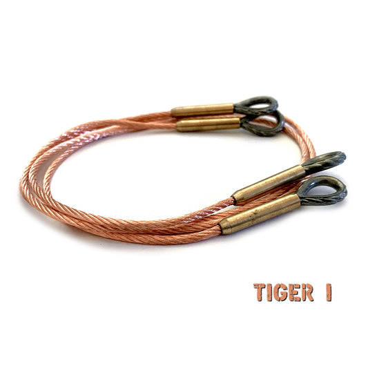 Genuine Taigen 1/16 Metal Tow Cable Set for Tiger I RC Tanks TAG120010