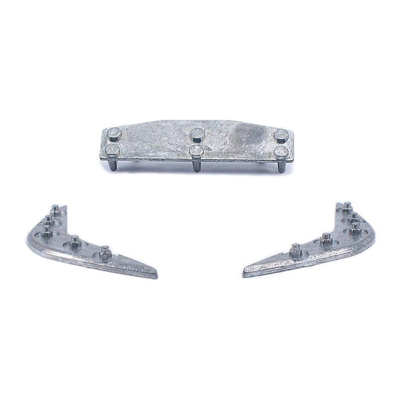 Taigen Metal Engine Intake And Transmission Covers For 1/16 Tiger I RC Tank TAG120014