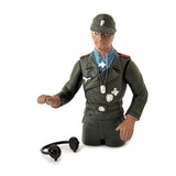 German Tank Commander Figure (Painted) For Heng Long Taigen Tamiya 1/16 RC Tanks