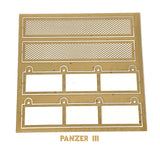 Photo Etched Grill Set for 1/16 Heng Long Taigen Panzer III TAG120148