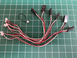 Hobby RC Receiver 6 CH PWM Wiring Kit for use with TAIGEN V3 and Clark TK