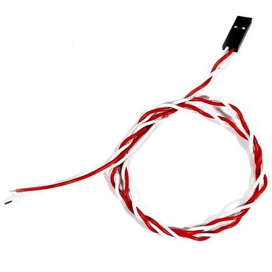 Heng Long 2Pin DuPont-Style Red/White Cable For TK6.0 TK6.1 TK7.0 TK7.1 MFU
