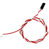 Heng Long 2Pin DuPont-Style Red/White Cable For TK6.0 TK6.1 TK7.0 TK7.1 MFU