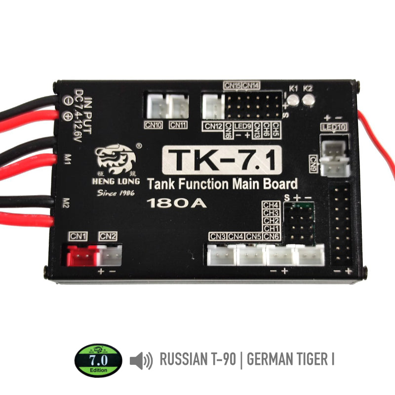 Heng Long TK 7.1 Multi Function Main Board 2.4GHz for 1/16 RC Tank - Tiger I/T90