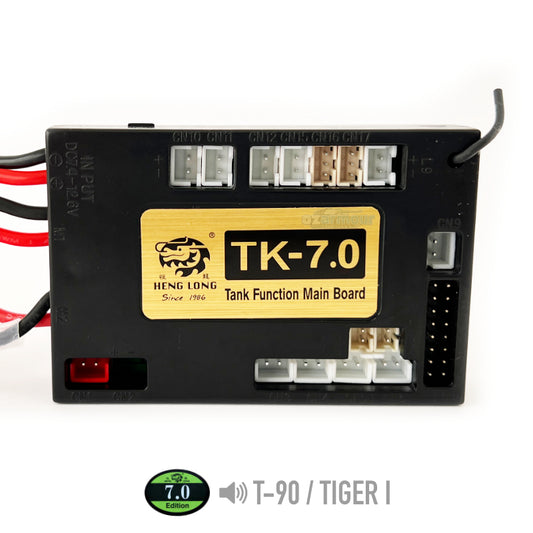 Heng Long TK7.0 Version Multi Function Main Board 2.4GHz for 1/16 RC Tank T90/Tiger I Sounds