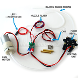Heng Long Cannon Barrel Smoker Unit For TK6.0s, TK6.1s, TK7.0 & TK7.1 MFU RC Tanks