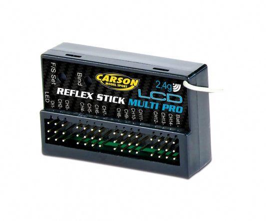Receiver For Carson 14CH Reflex Stick Pro LCD 2.4G Radio Transmitter 500501544