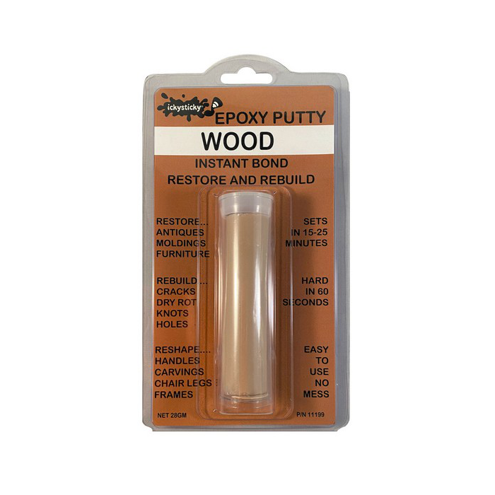 IckySticky Wood Epoxy Putty 28GM