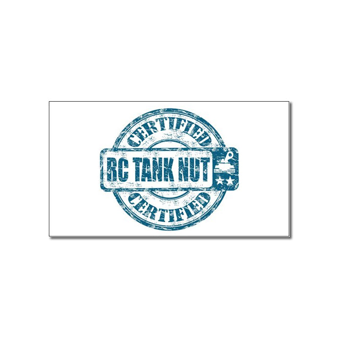 RC Tank Themed Fridge Magnet - Certified RC Tank Nut