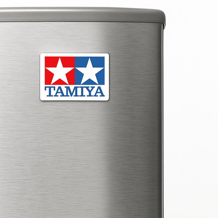 RC Tank Themed Fridge Magnet - Tamiya Logo