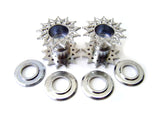 Metal Drive Wheels Sprocket Set For Heng Long 1/16 M26 Pershing RC Tank 3838