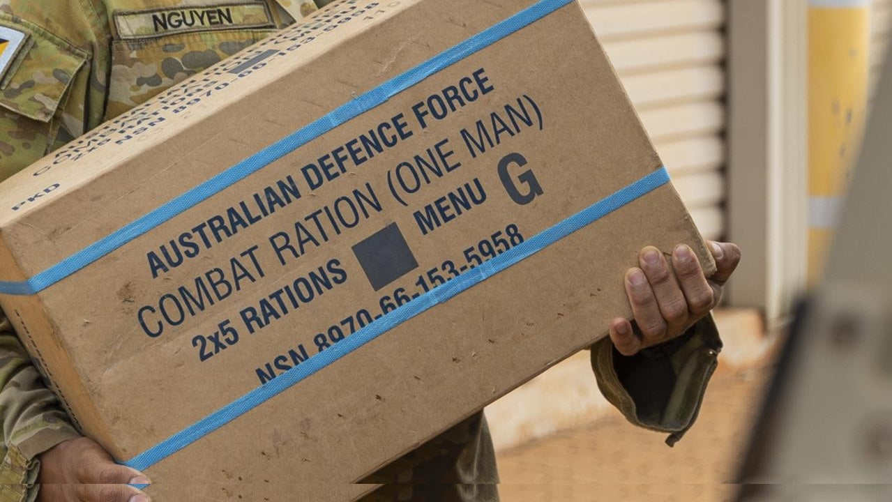 Australian Ration Pack Menu 1/16 Australian Defence Force (ADF) One Man Combat Ration Pack CR1M Se ...