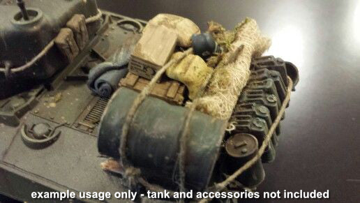 Unpainted Stowage Rope Length - Beige/Brown