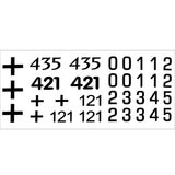 Taigen 1/16 Panther G RC Tank Decal/Transfer/Sticker Sheet