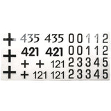 Taigen 1/16 Panther G RC Tank Decal/Transfer/Sticker Sheet