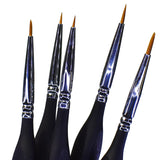 SMS Paints 5pc Synthetic Brush Set