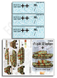 Echelon 1/16 s.Pz.Jg.Abt. 512 Jagdtigers Decal Set