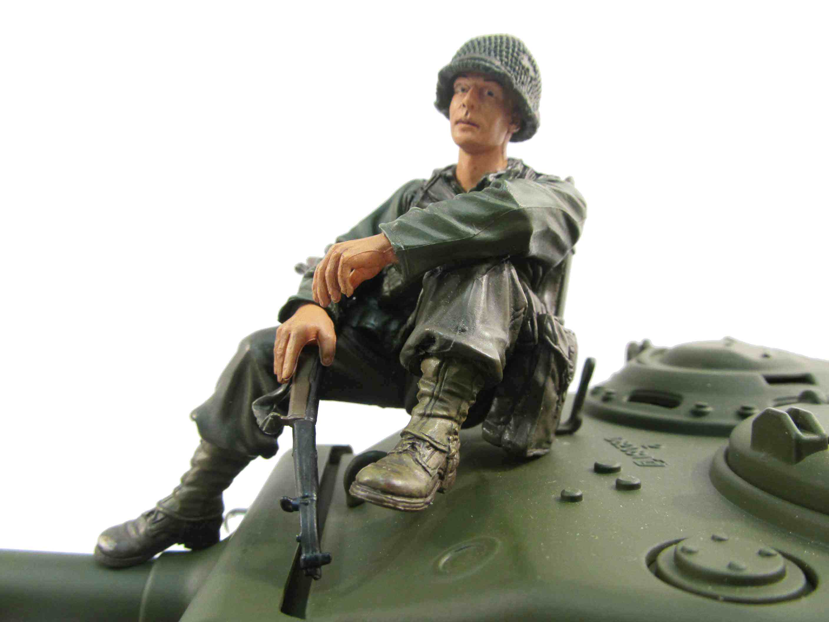 Tank Figure Scale Figures and tank commanders for 1/16 Scale Heng Long Taigen Torro ...