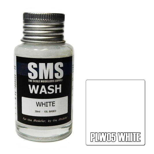 SMS Weathering Wash WHITE Oil Based 30ml