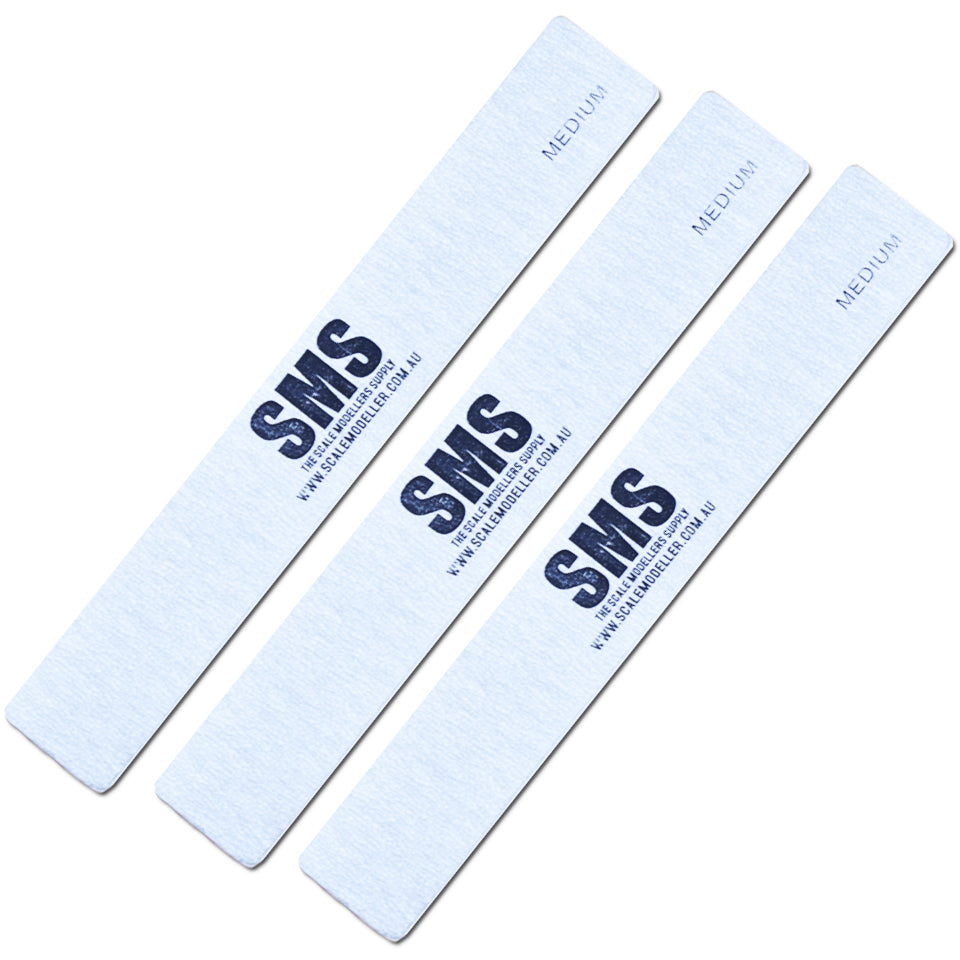 SMS Sanding Sticks 3pc Medium Grit SND06