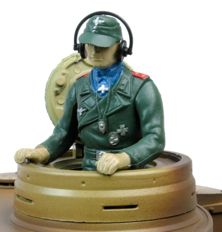 German Tank Commander Figure (Painted) For Heng Long Taigen Tamiya 1/16 RC Tanks